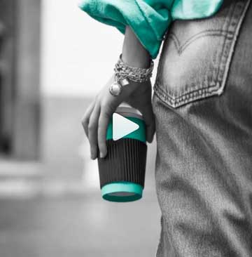 Tiffany Blue coffee cup