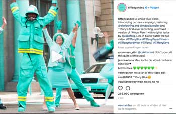 Tiffany Blue dance