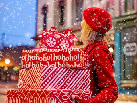 achats de Noël