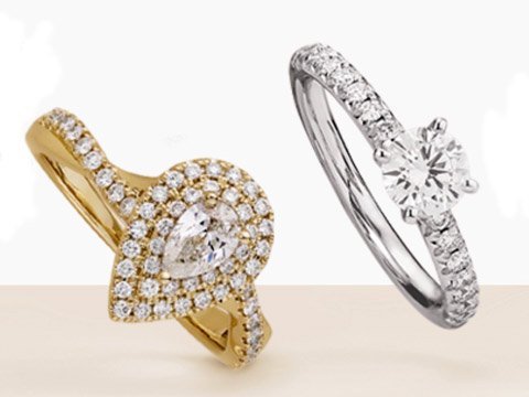 Helzberg bague diamant