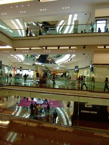 Hong Kong shopping mall